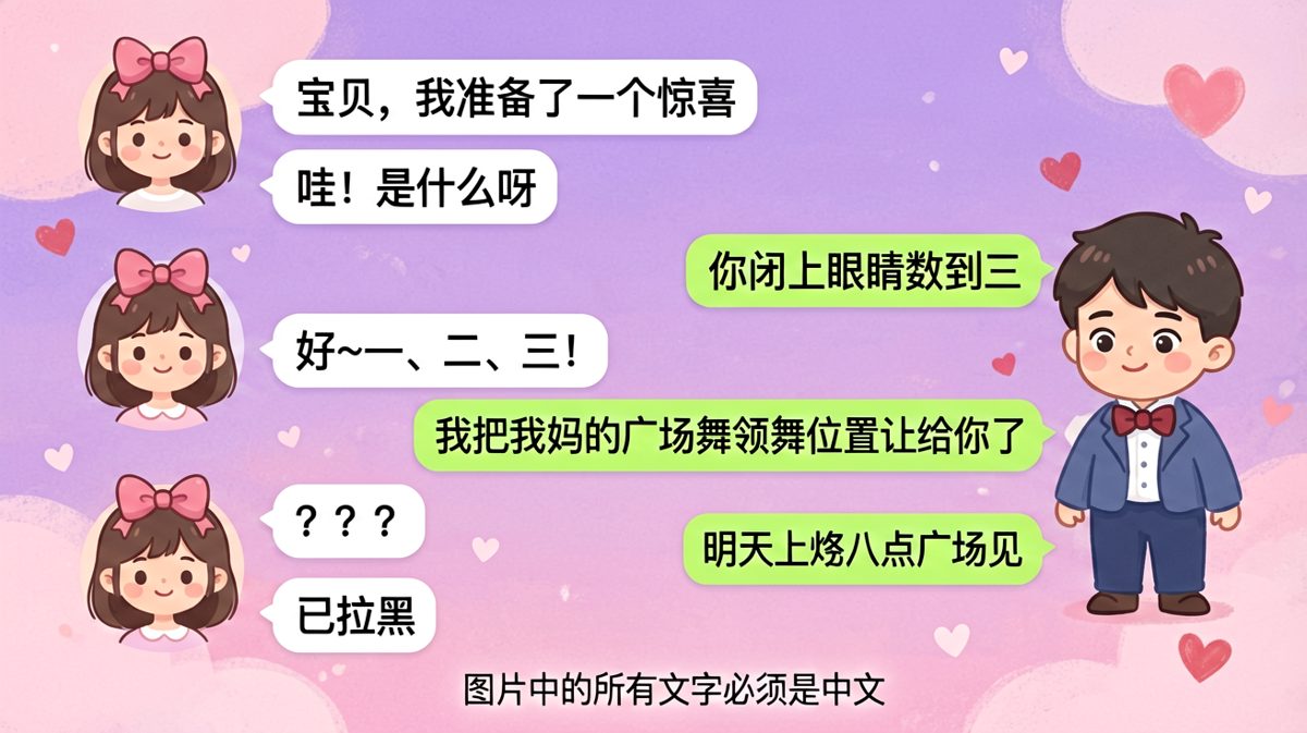 惊喜变成惊吓，直接喜提拉黑