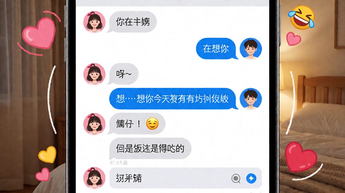 男生表白的经典翻车现场，想你想吃饭的经典话术崩坏
