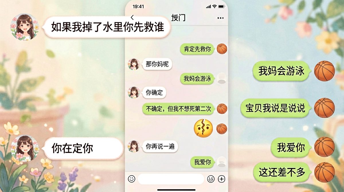 求生欲拉满的男人，最终还是靠一句'我爱你'逃过一劫。