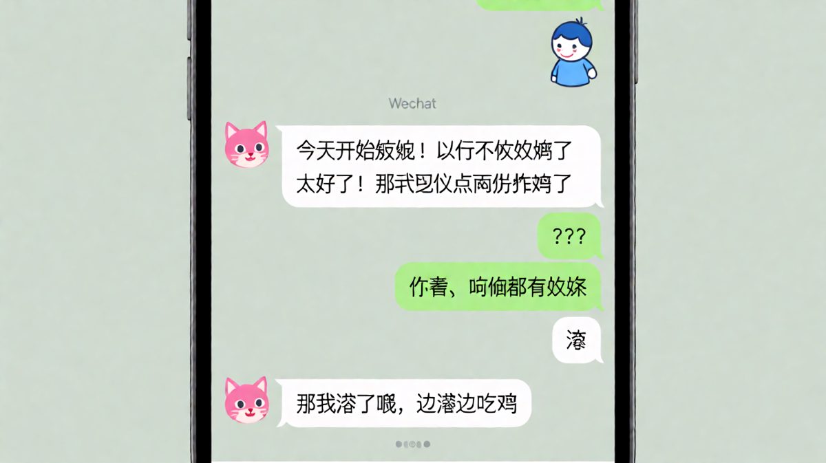 减肥宣言撞上吃货男朋友的反向操作