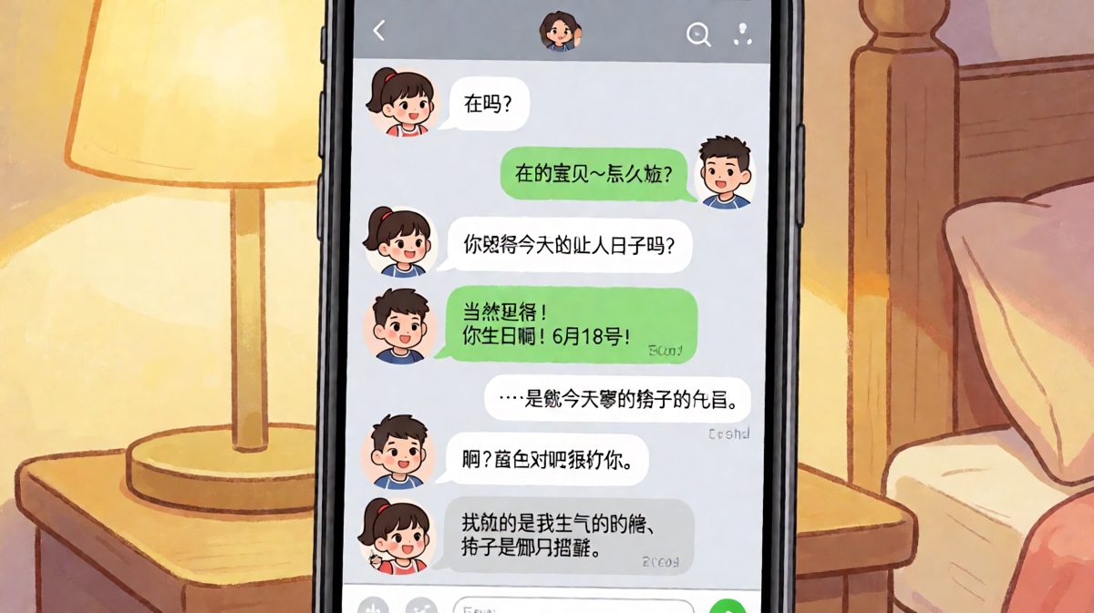 男友年年记错纪念日，却对袜子颜色了如指掌。