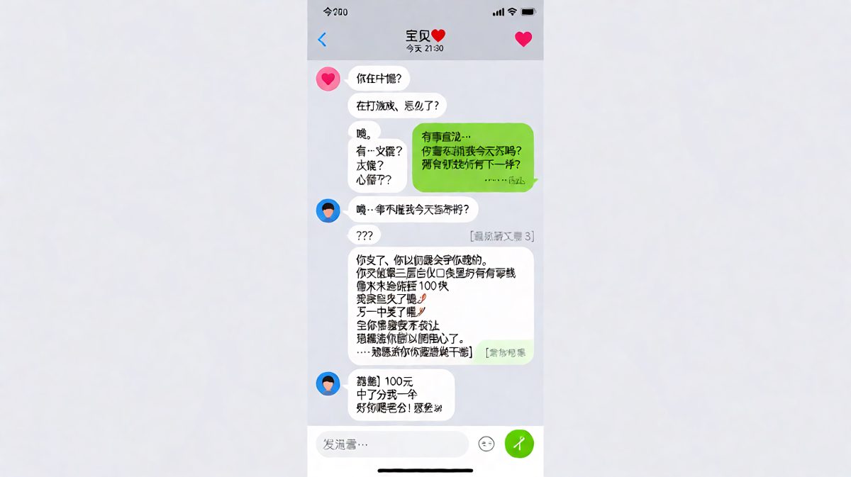 「你变了」原来是想要100块买彩票
