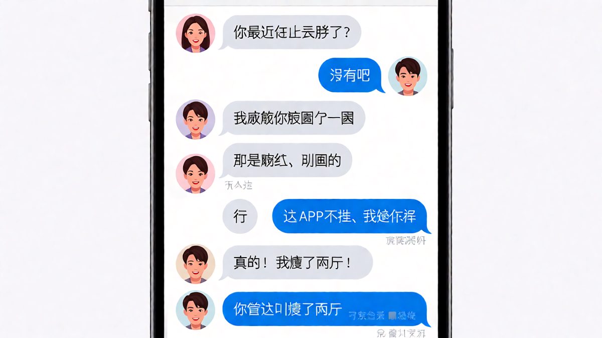 他说瘦了两斤，照片里他胖了两圈，这就是男人的体重管理。