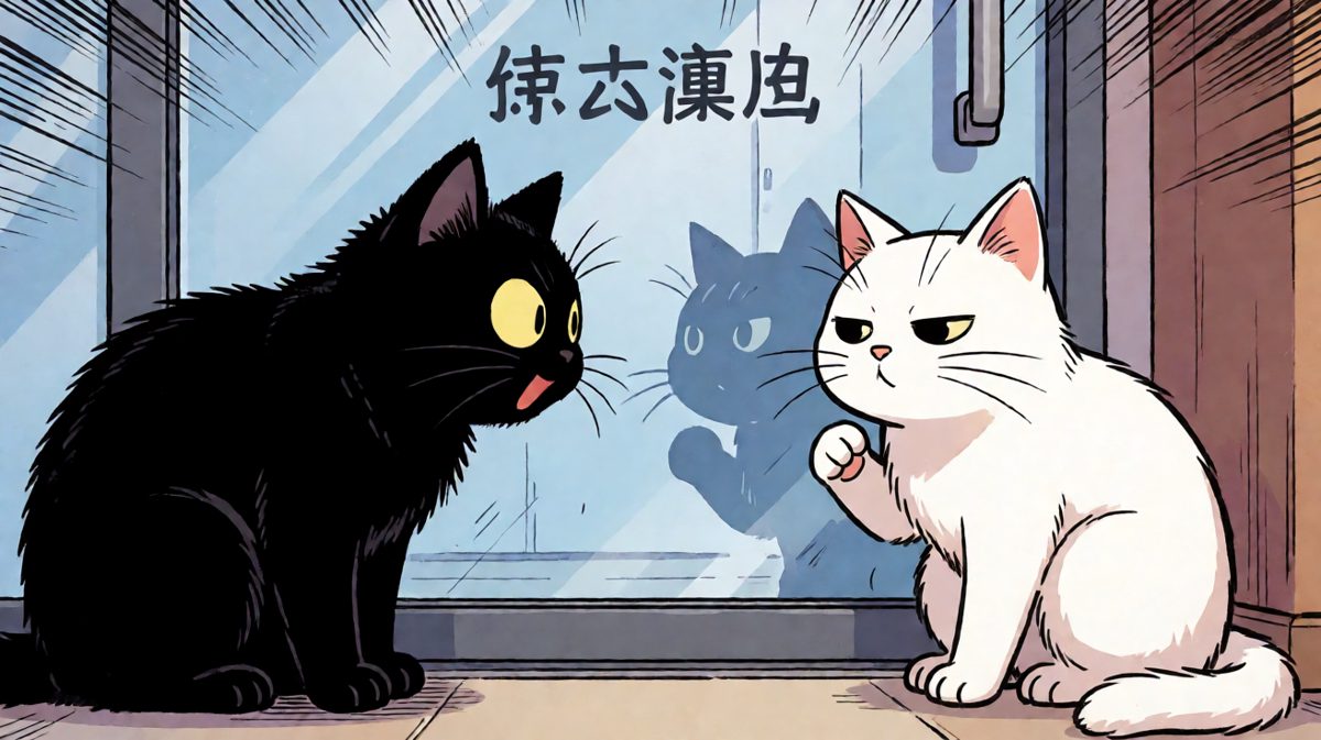 白猫：你继续演，我看完再睡。