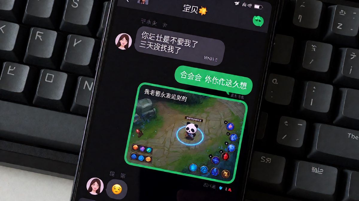 你以为他在打游戏，其实他是在游戏里给你表白