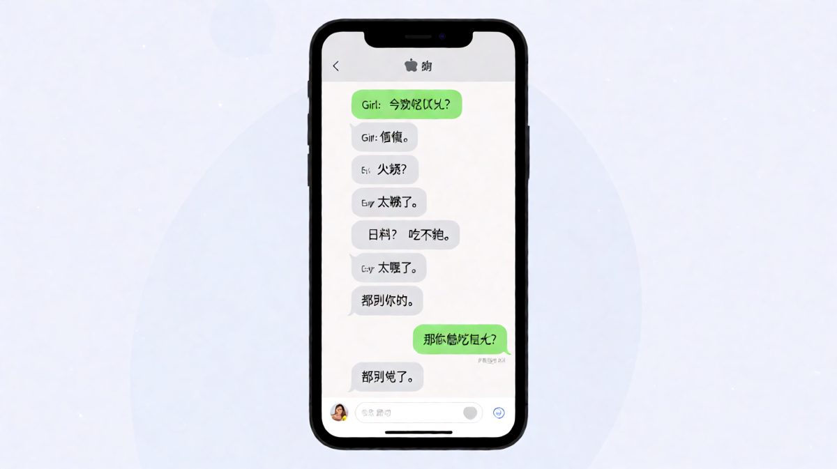 随便陷阱：点餐名局，男生把天聊死的经典操作。