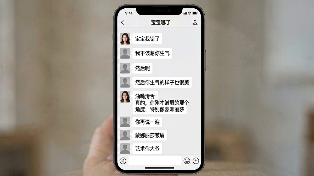 油嘴滑舌的最高境界是把人气笑