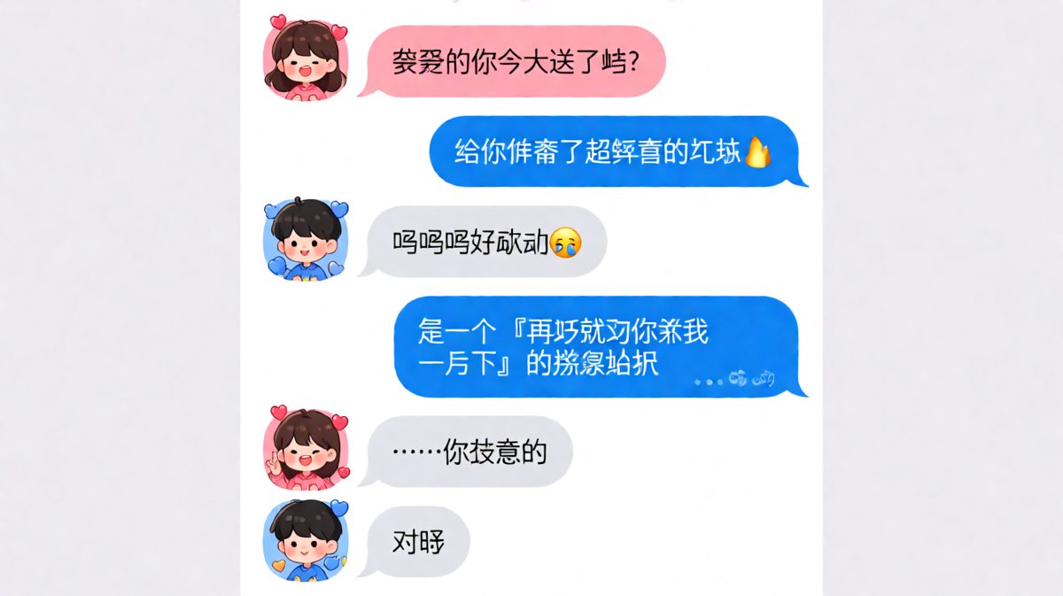 惊喜礼物是搞笑贴纸，直男的浪漫你永远猜不到