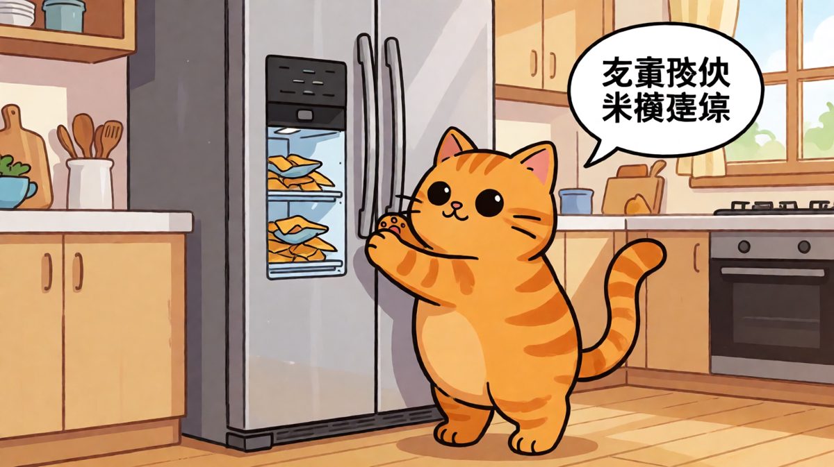 本想偷个鱼干，结果偷来了人生滑铁卢