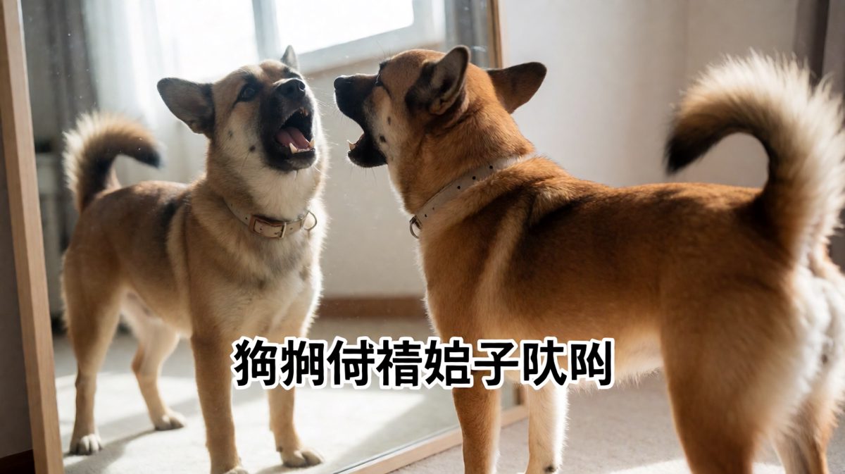 哪来的野狗竟敢霸占我的地盘！看我不教训你！