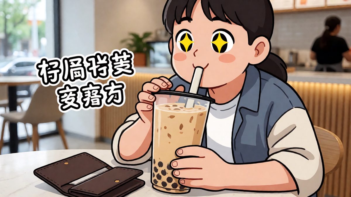 对不起减肥，奶茶真的很好喝