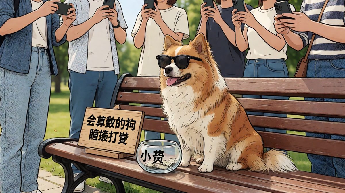 狗生成功的第一站，从街头卖艺开始