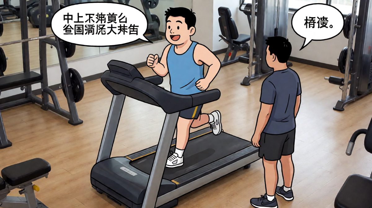 拼尽全力狂奔三分钟，感觉灵魂已出窍。