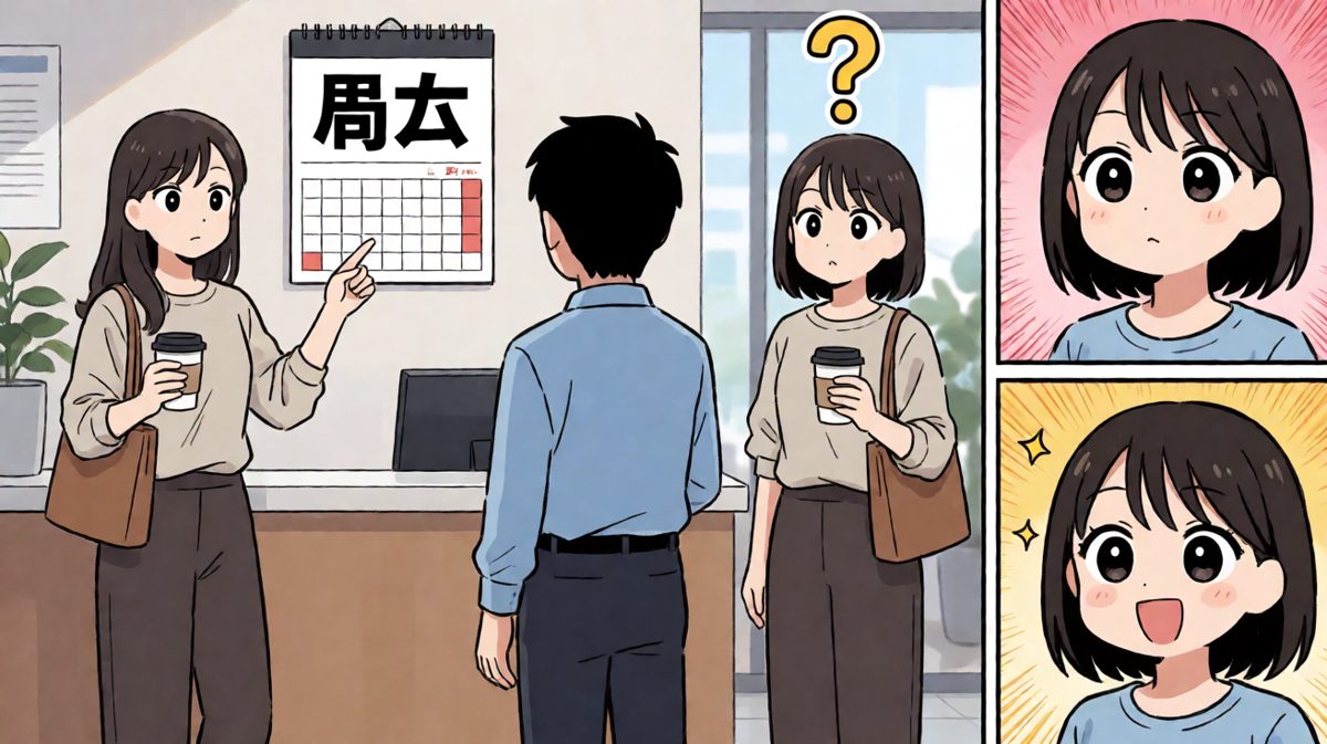 同事：哥，今天周六啊……