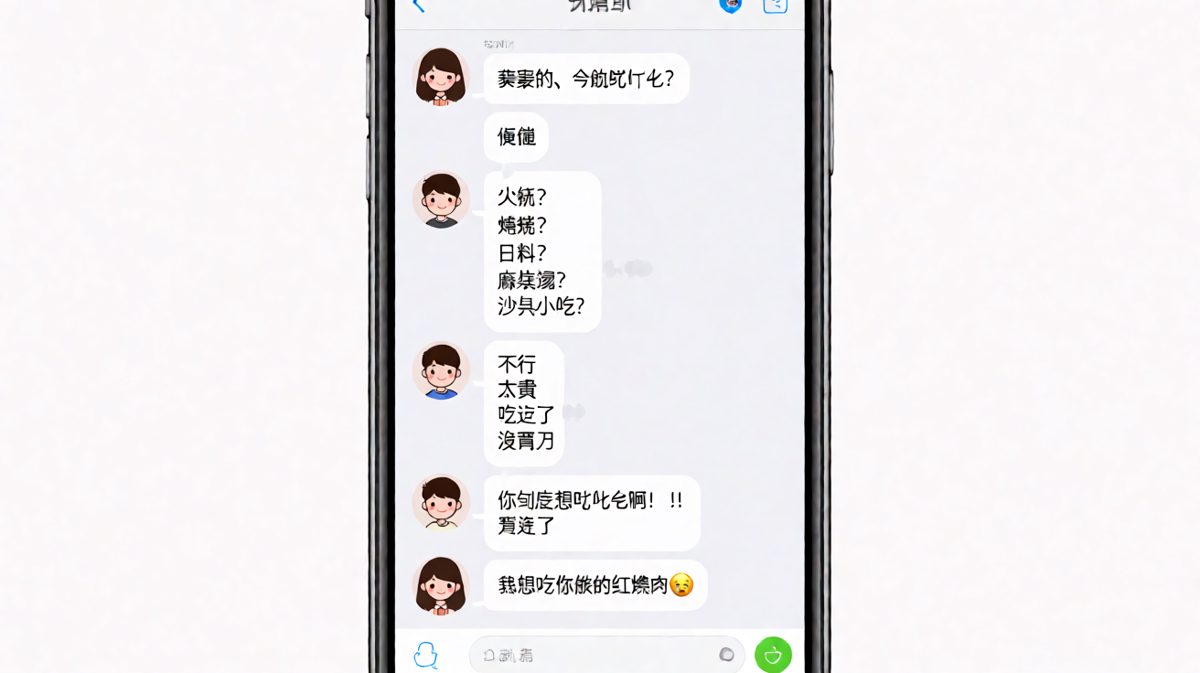 男生说随便，结果随便到分手边缘，最后居然想吃女朋友做的饭