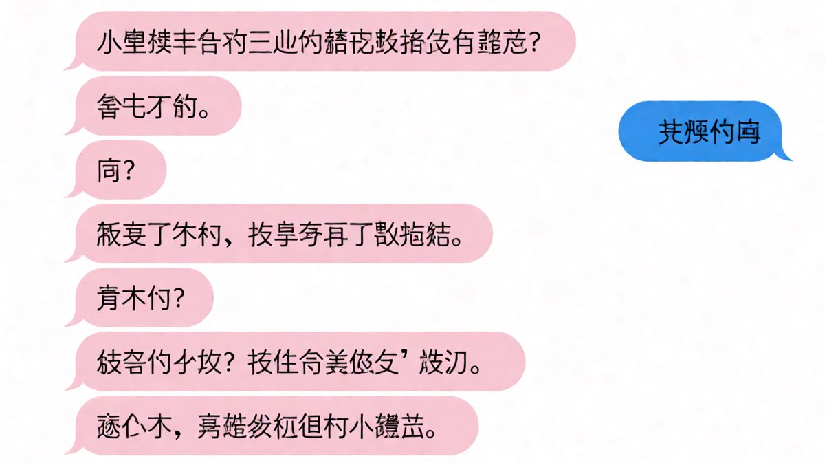 甜言蜜语说完了，顺便把你排到队尾。