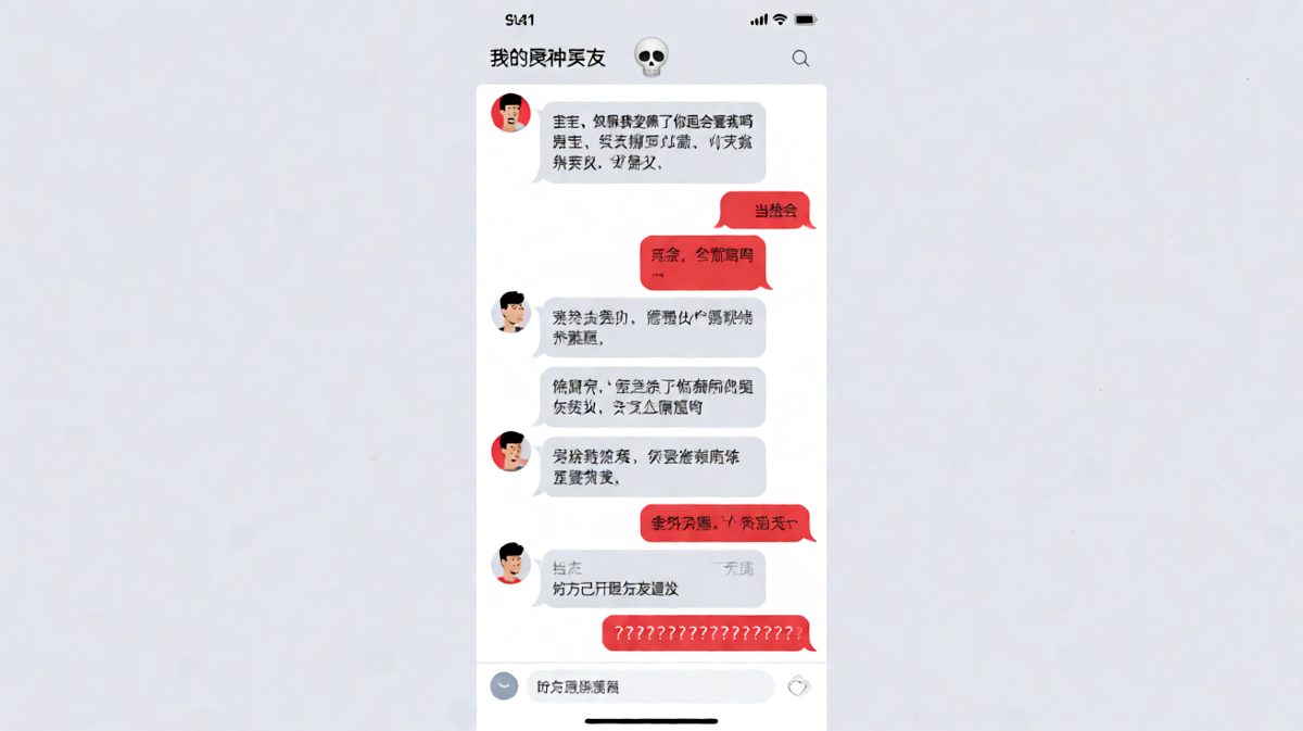体重问题步步紧逼，最后被拉黑才想起回复'已读不回'