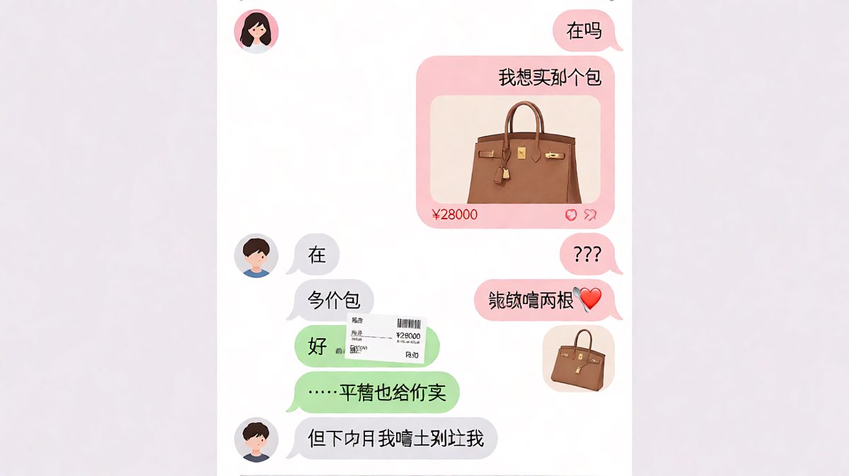 男友秒转两万买的'平替'，结果反转让人拍案叫绝。