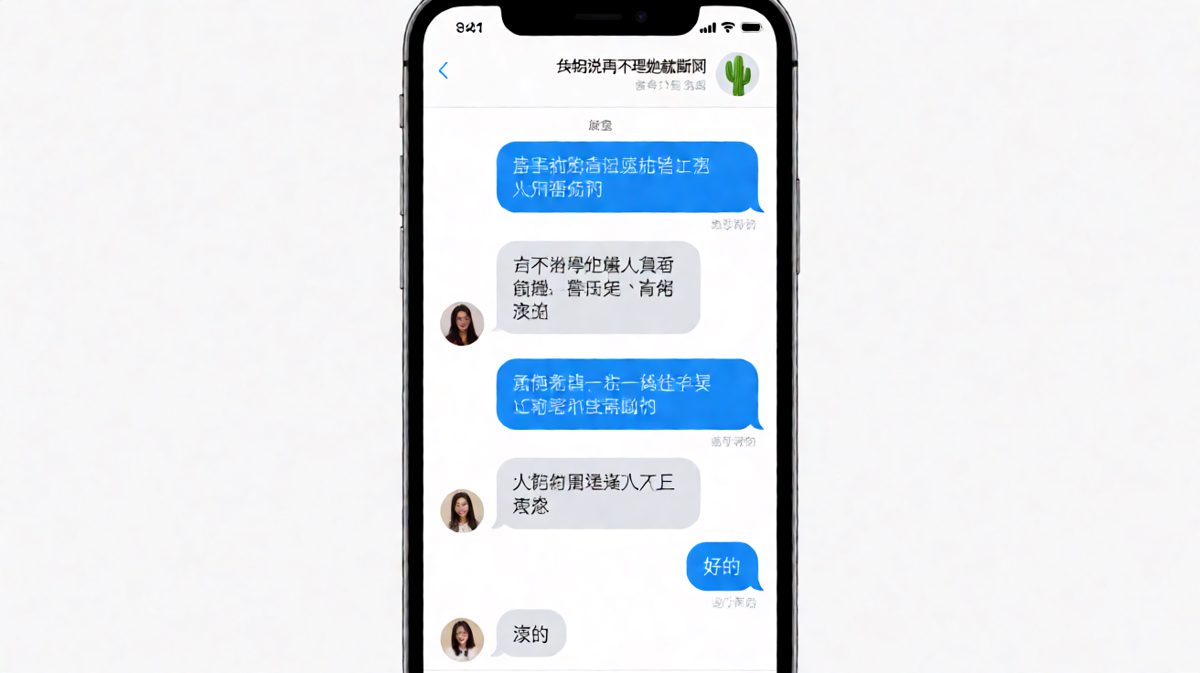 嘴硬心软型女友的经典对话，每一条回复都是求生欲考试。