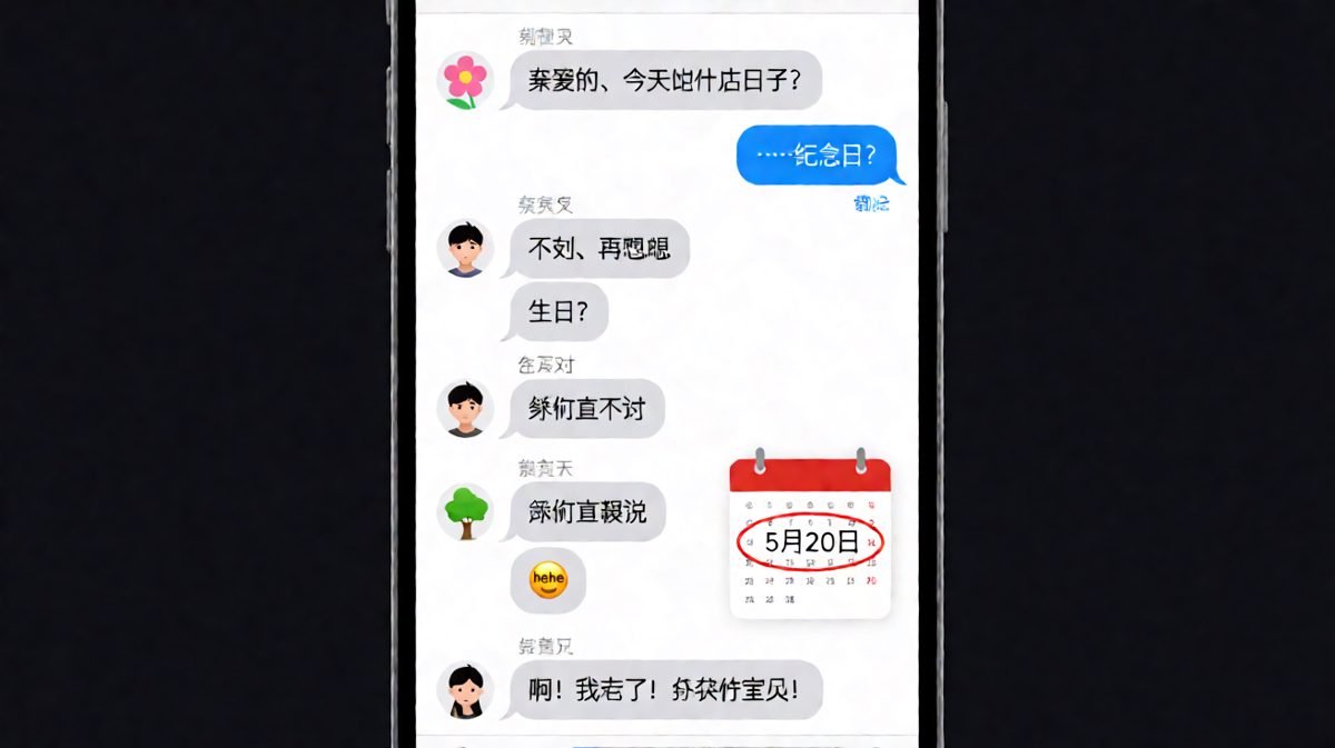 差点把纪念日忘了，幸好红包救场