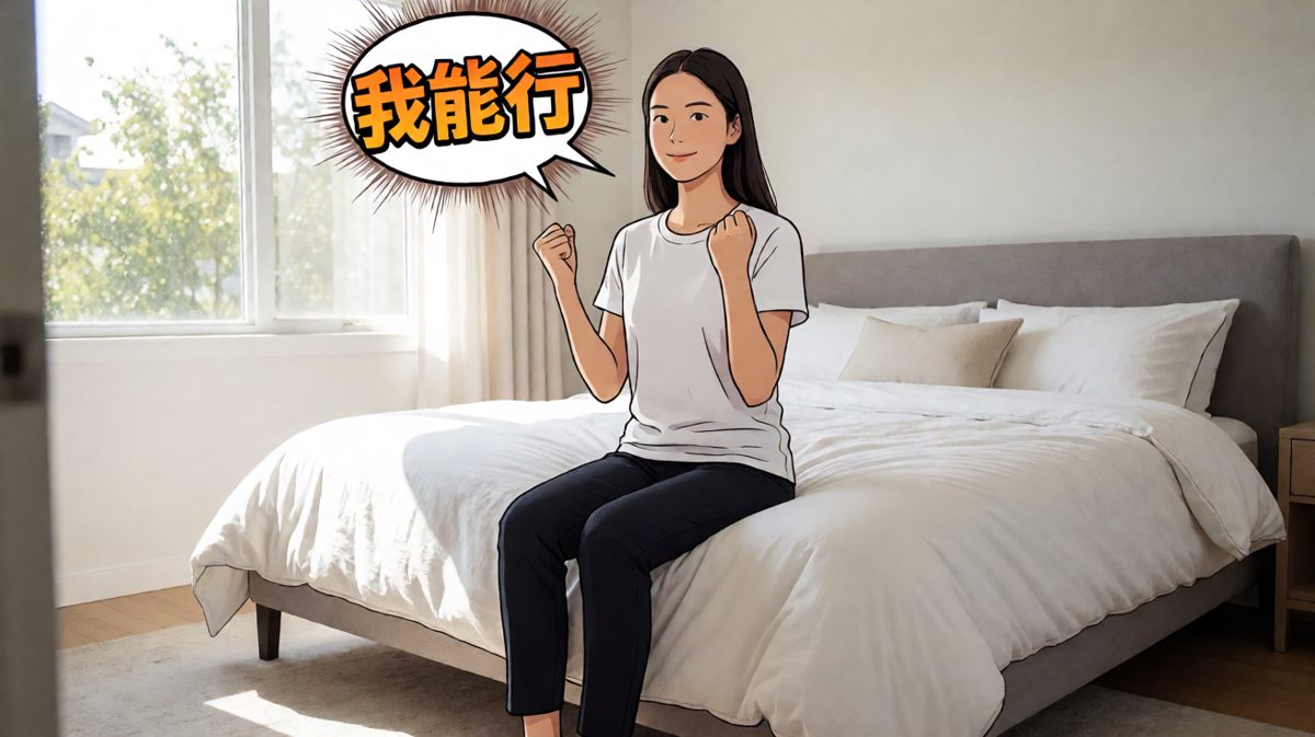 今天一定能早起！