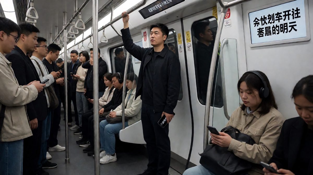 周一的地铁，载满了不想上班的灵魂