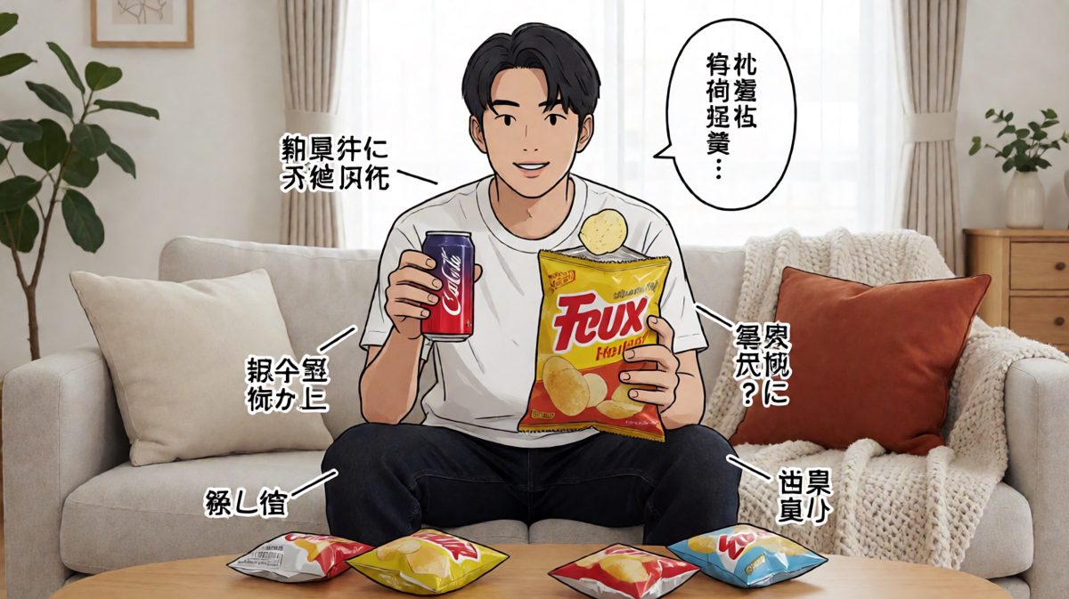 无糖可乐配薯片——这才是真正的快乐组合！
