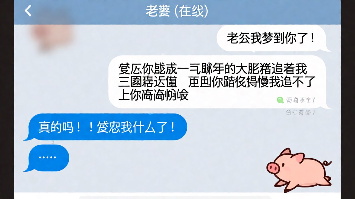 浪漫梦境开场，恐怖小猪收尾