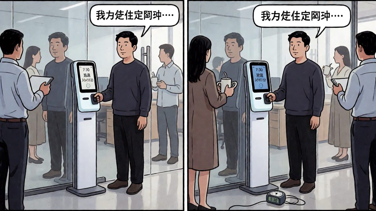 打卡机的审判：一切努力化为乌有