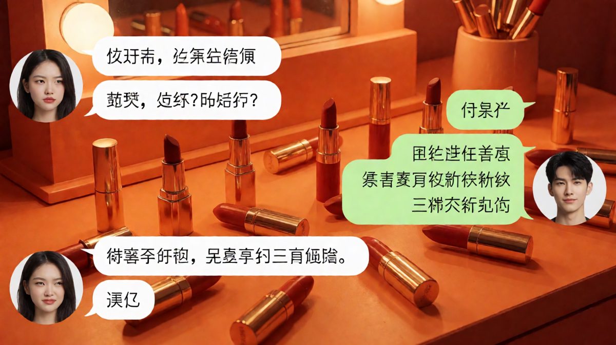 男生送口红选了最保险的正红色，结果女生直接吐槽'显牙黄'，最后被一句'等你想再要的时候'气到让他滚。