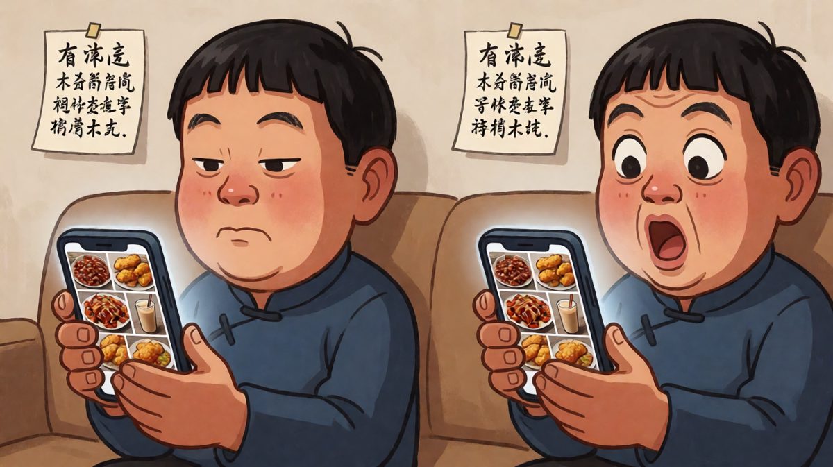 朋友群发来宵夜照片，减肥的决心开始动摇。