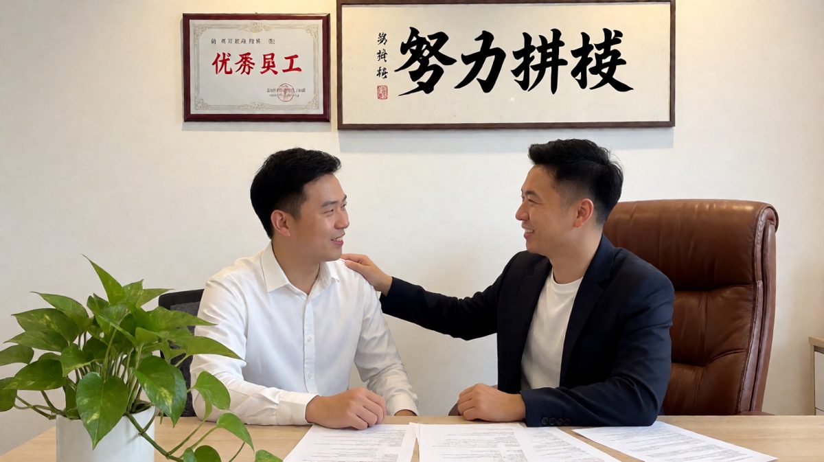 老板：好好干，明年给你升职加薪！员工：好的老板！老板：加的是班。
