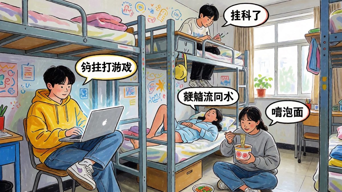 同一个宿舍，不同的物种