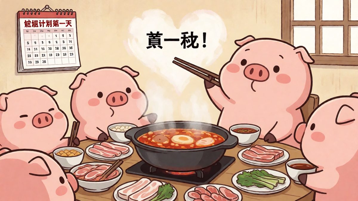减肥是明天的事，火锅是现在的事