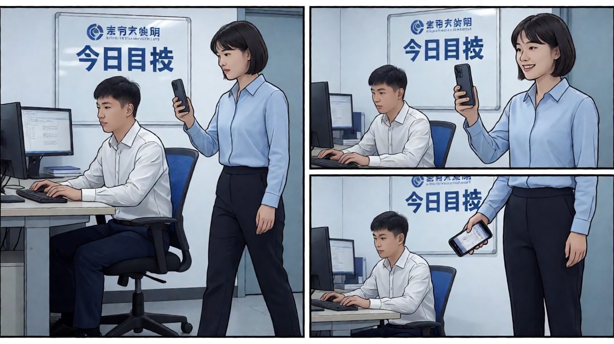 同事们看他的眼神怎么越来越奇怪……