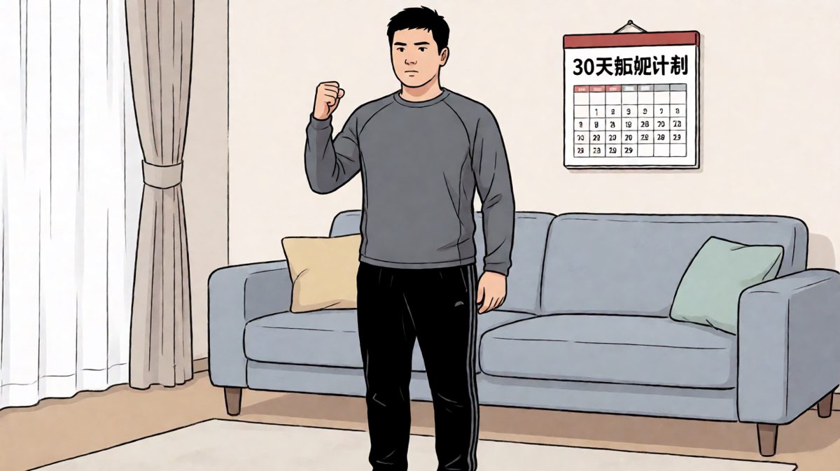 第一天，誓要减肥！