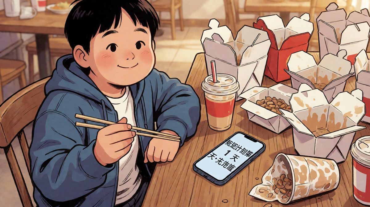 吃饱了才有力气减肥嘛！