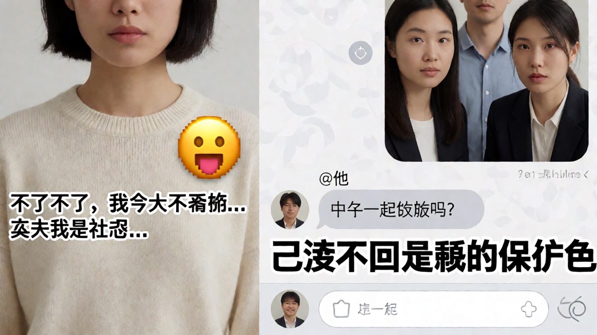 社恐人的职场日常