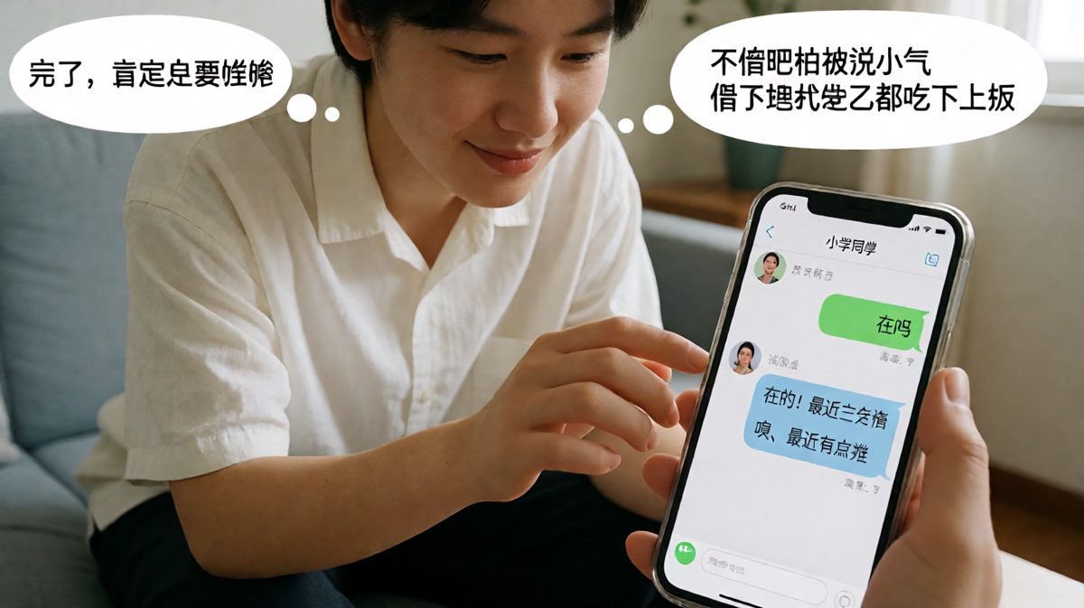 在吗？这两个字是我听过最恐怖的开场白。