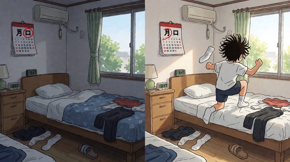睁眼一看——睡过头了！！