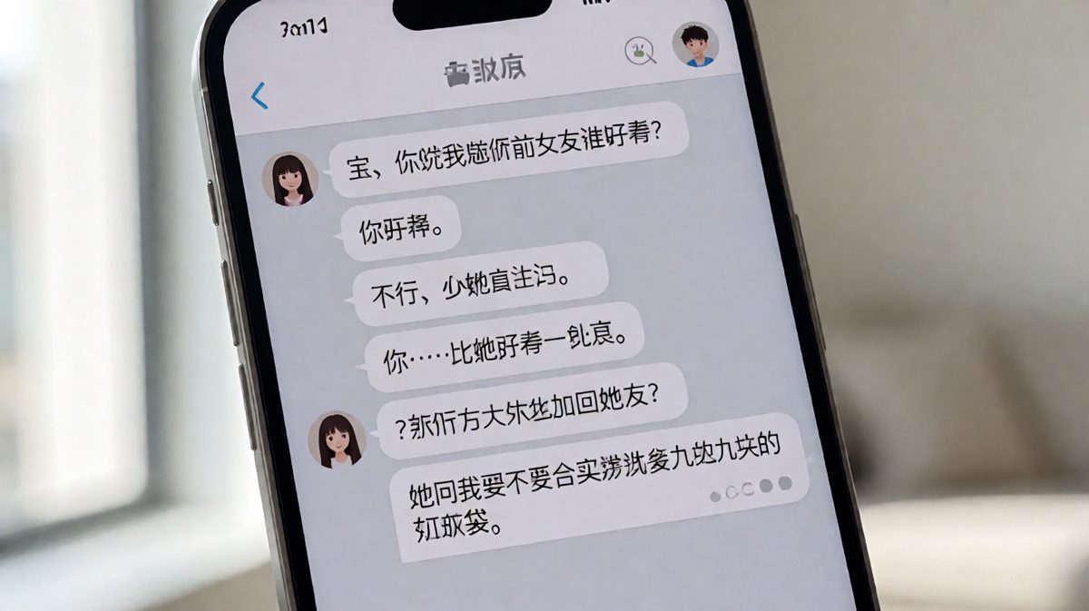 送命题现场：我好看还是你前女友好看？