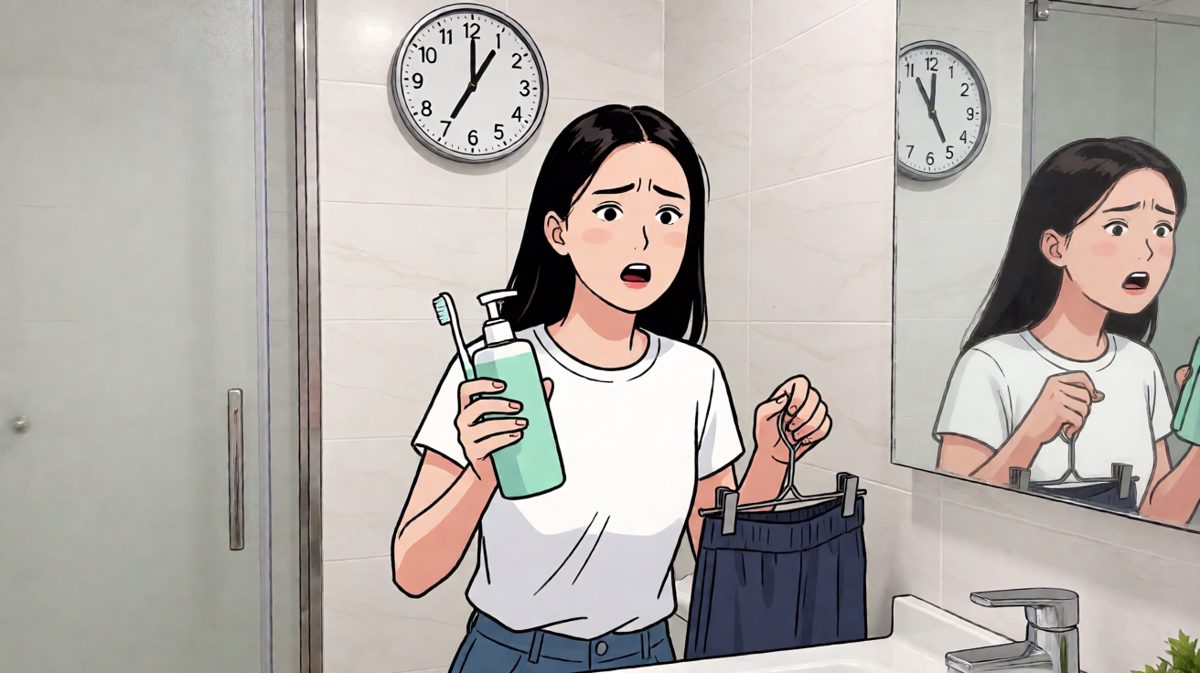 完了完了要迟到了！