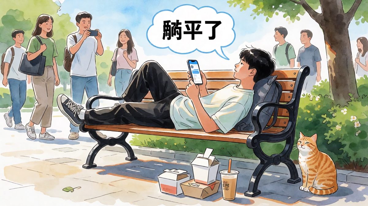 只要我躺得够平，内卷就卷不到我