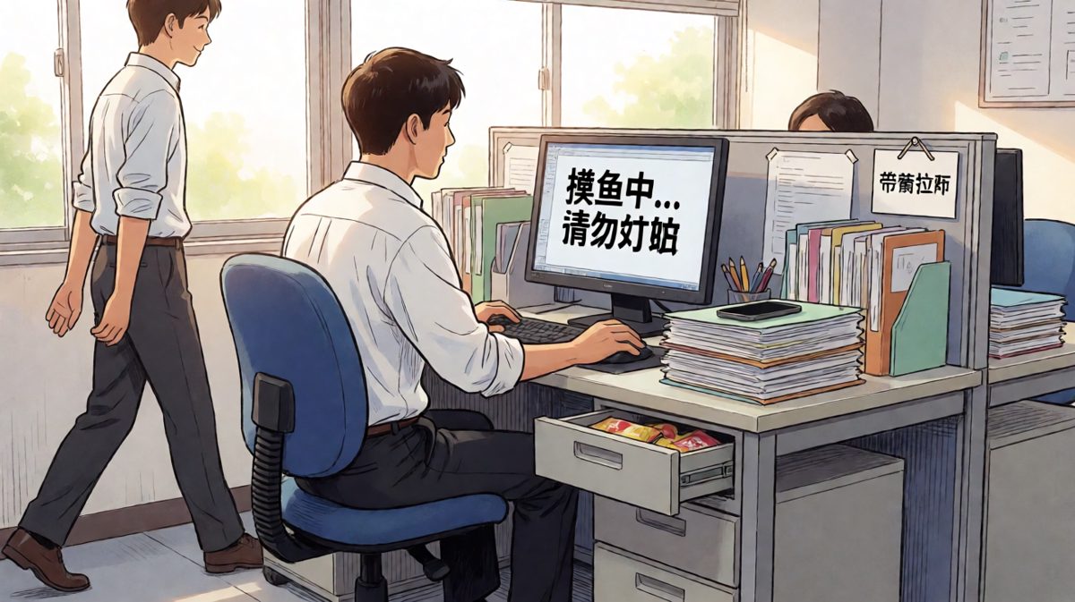 带薪摸鱼是我最后的倔强