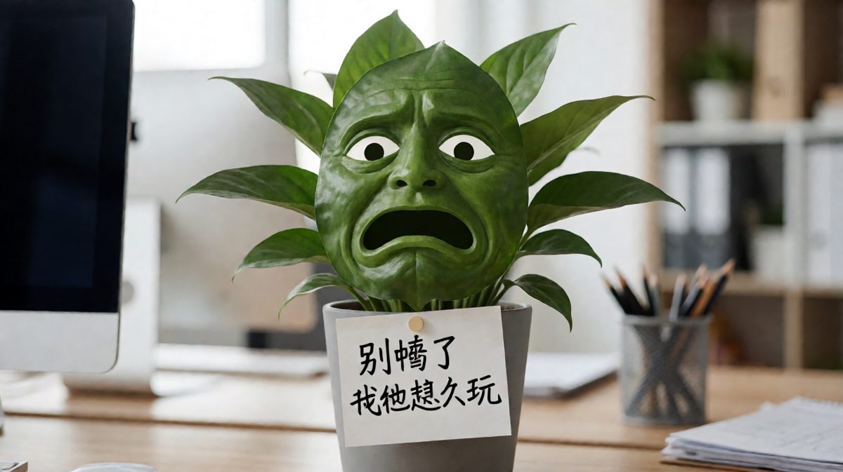 办公室唯一还在加班的植物的心声