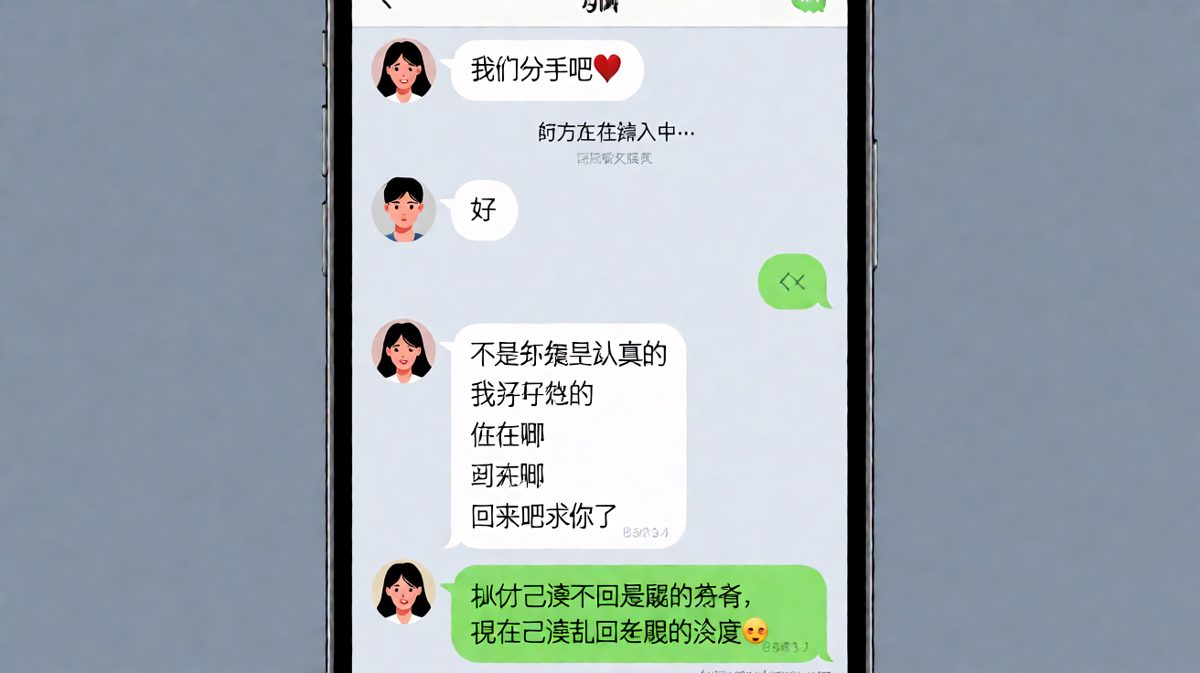一句「好」字让对方瞬间破防，男生的复仇从冷静开始。