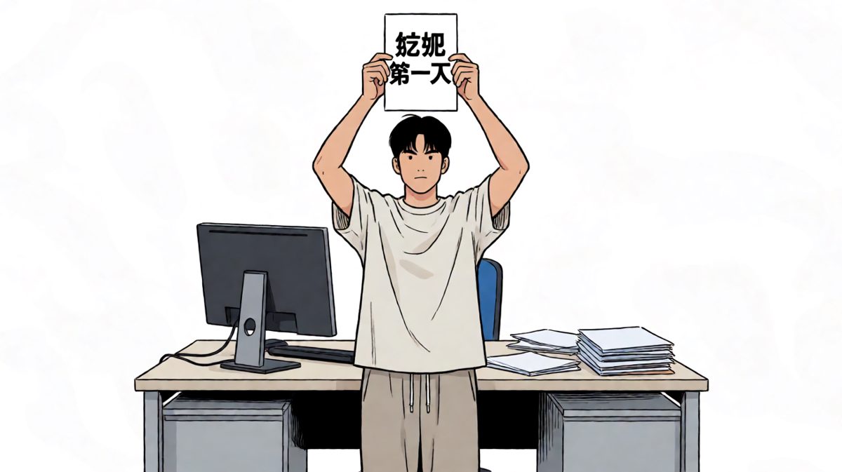 立下flag：减肥第一天，誓死抗争！
