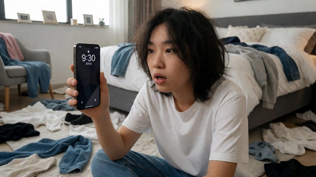 完了！要迟到了！！！