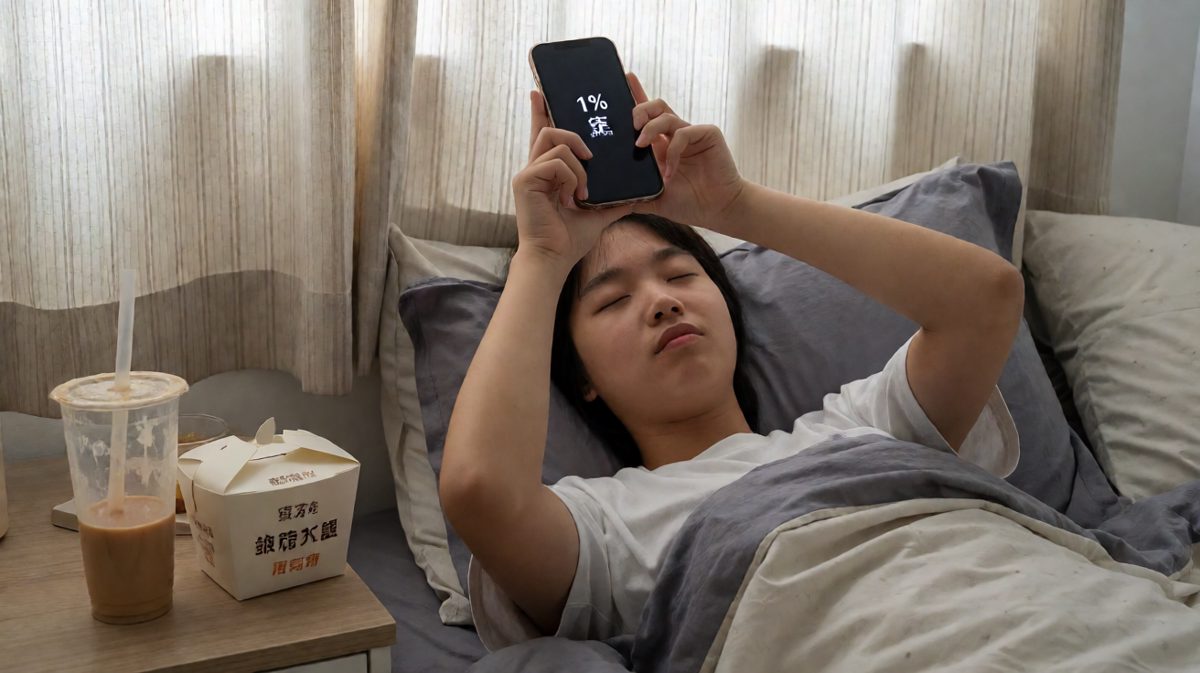 睡前刷手机的本能反应