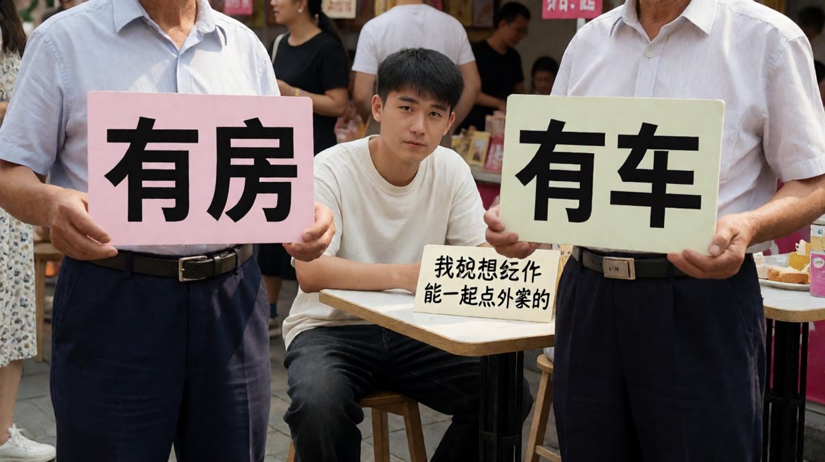 相亲角的条件对决